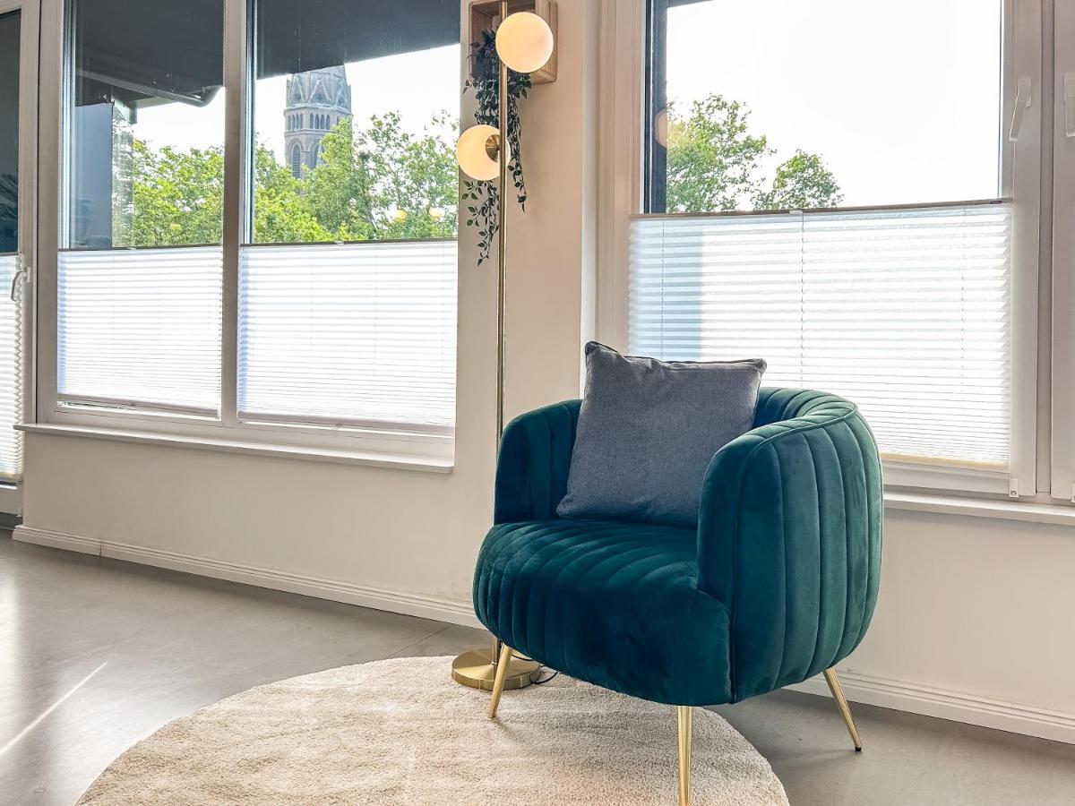Design-Apartment - Bochum Zentrum - 2 Balkons - 118M2 - Netflix Eksteriør billede