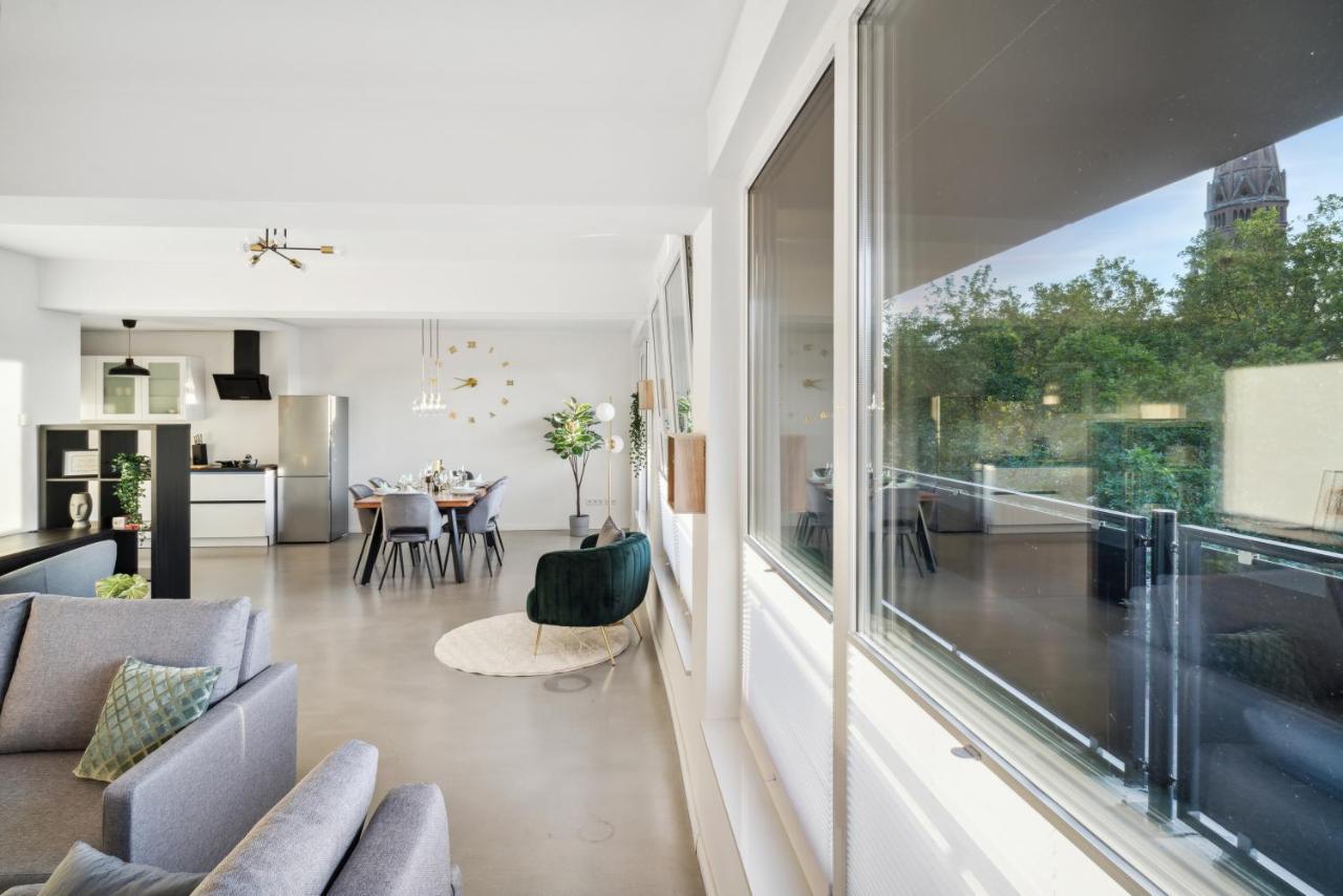 Design-Apartment - Bochum Zentrum - 2 Balkons - 118M2 - Netflix Eksteriør billede