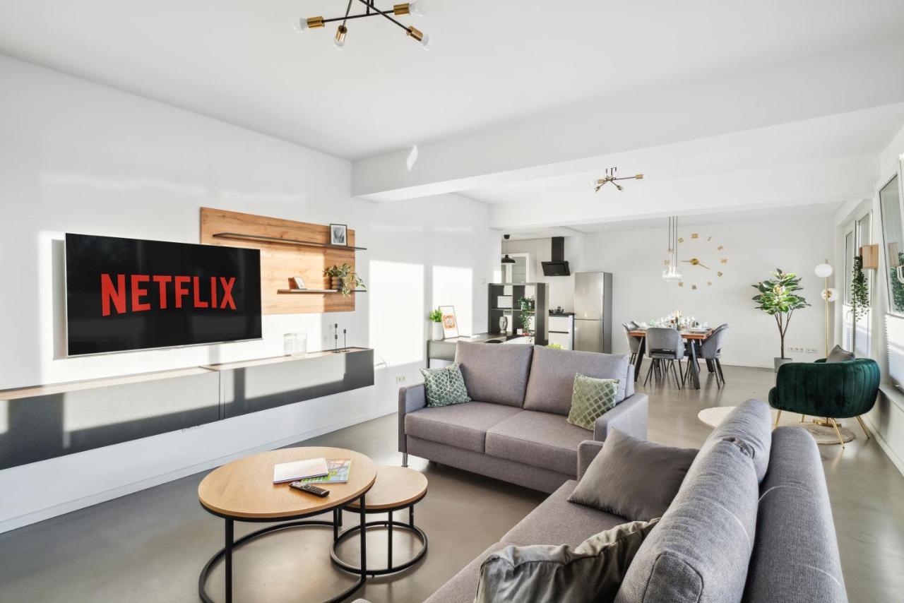 Design-Apartment - Bochum Zentrum - 2 Balkons - 118M2 - Netflix Eksteriør billede